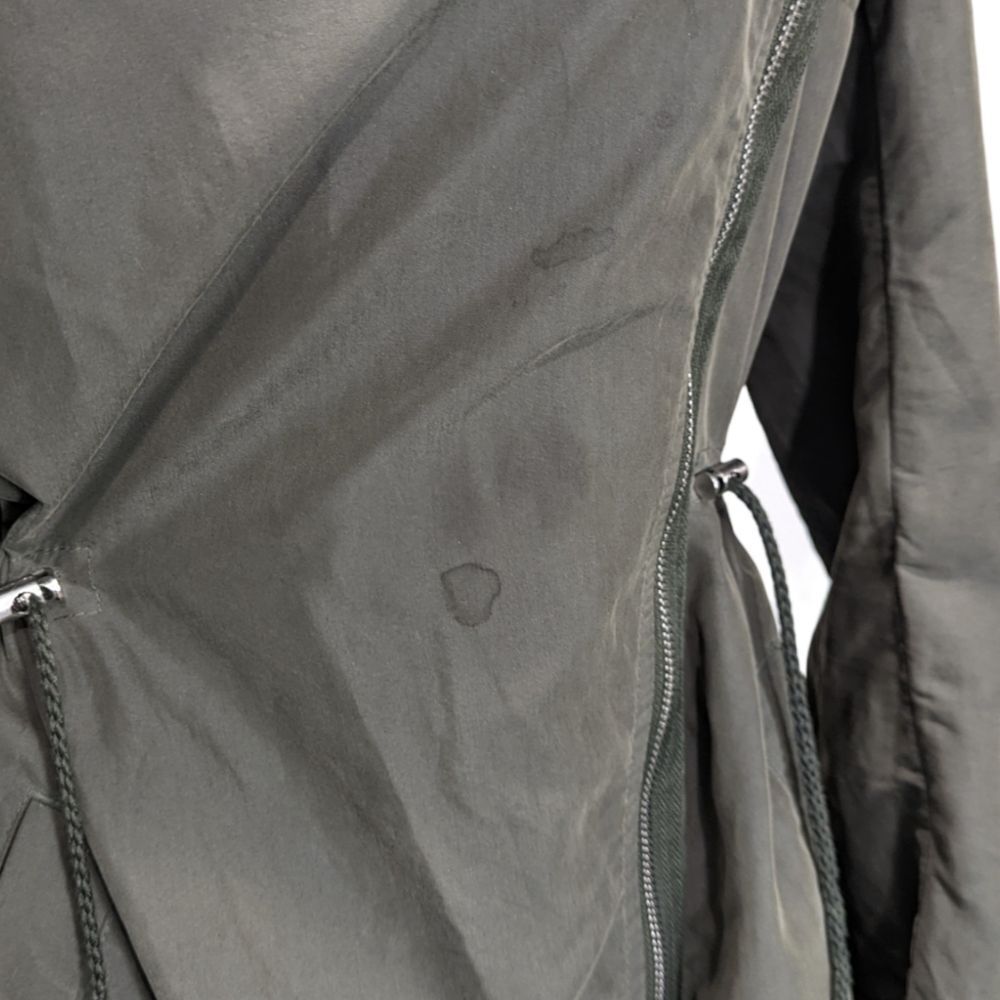 Divided by h&m army green jacket with hood size 6 - Picture 3 of 10